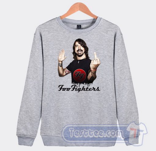 Fuck Finger Dave Grohl Foo Fighter Sweatshirt