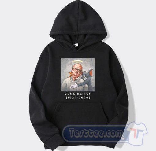 RIP Gene Deitch Tom And Jerry Crying Hoodie