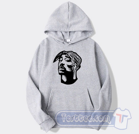 Cheap Tupac Sakur Face Hoodie | Tupac Sakur Shirt | Testtee.com