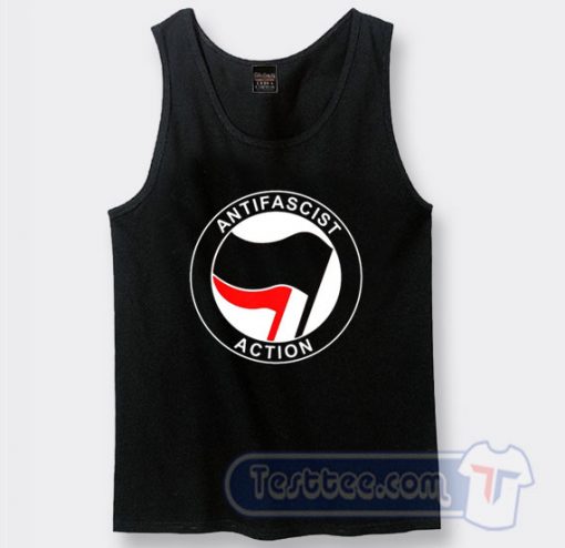 Antifa Antifascist Logo Tank Top