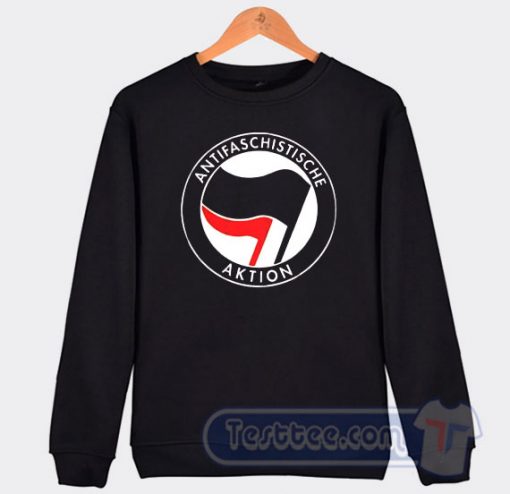 Antifa Antifascist Logo Germany Sweatshirt