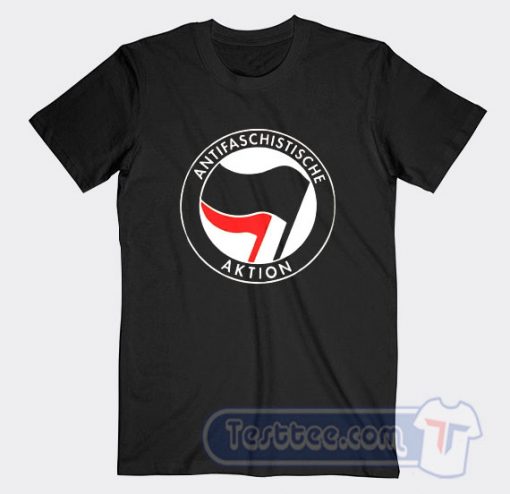 Antifa Antifascist Logo Germany Tees