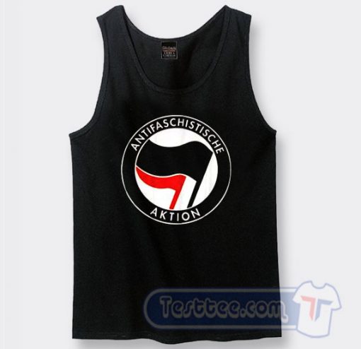 Antifa Antifascist Logo Germany Tank Top