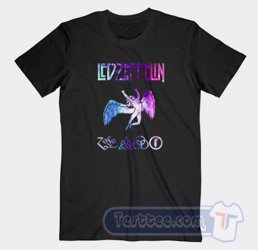 Led Zeppelin Nebula Logo Tees