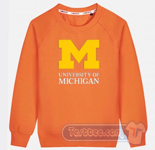 University of Michigan Logo Sweatshirt