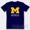 University of Michigan Logo Tees