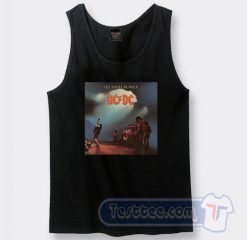 Cheap Acdc Let There Be Rock Album Tank Top