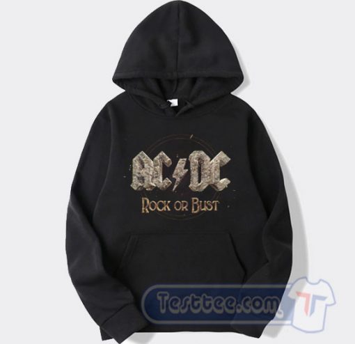 Cheap Acdc Rock Or Bust Album Hoodie
