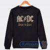 Cheap Acdc Rock Or Bust Album Sweatshirt