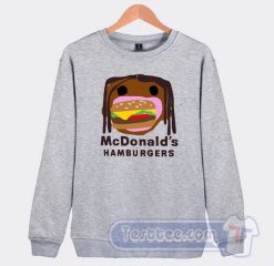 Cheap Travis Scott McDonald's Hamburgers Sweatshirt