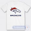 Cheap Denver Broncos Logo Tees