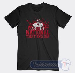 Cheap National Tight End Day Tee