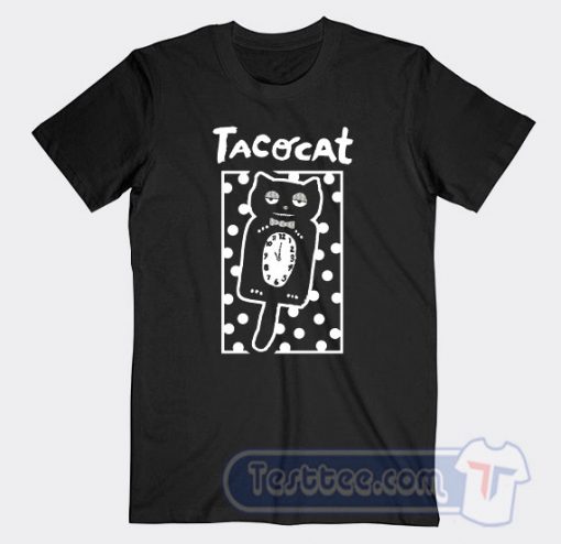 Cheap Sleepy Cat Tacocat Band Tee