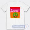 Cheap Tacocat Smile Striped Tee