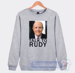 Cheap Talk To Rudy Giuliani Tucking In Sweatshirt