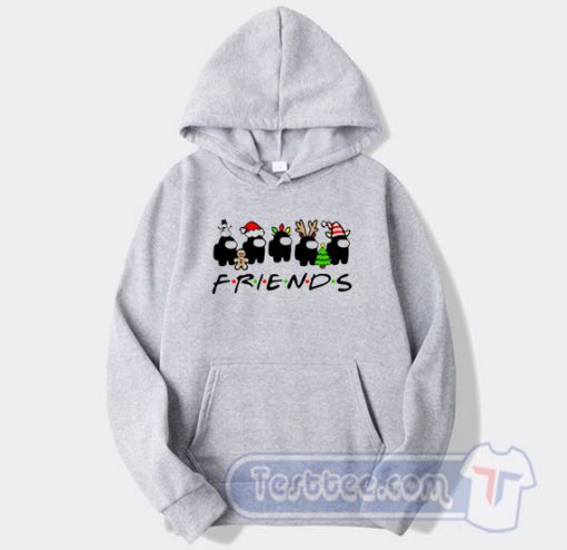 Friends Tv Show in Among Us Christmas Hoodie