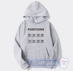 Ariana Grande is Counting Down to Her Positions Hoodie