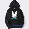 Cheap Bad Bunny Logo Hoodie