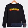 Cheap Bad Bunny Thrasher Flame Sweatshirt