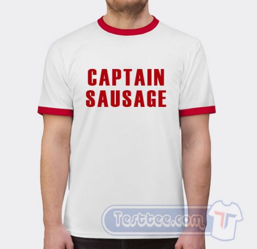 Captain Sausage Icarly Nickelodeon Tee