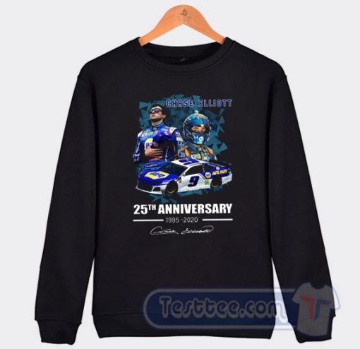 Cheap Chase Elliott 25th Anniversary Sweatshirt