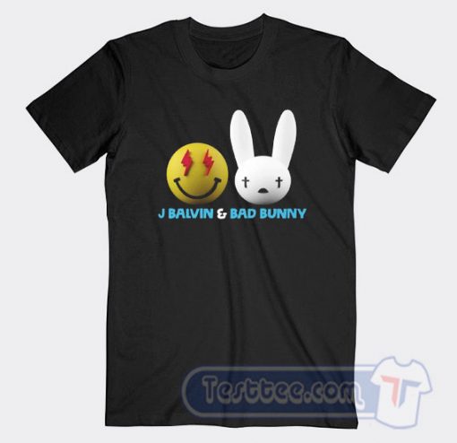 J Balwin and Bad Bunny Emoji Tees