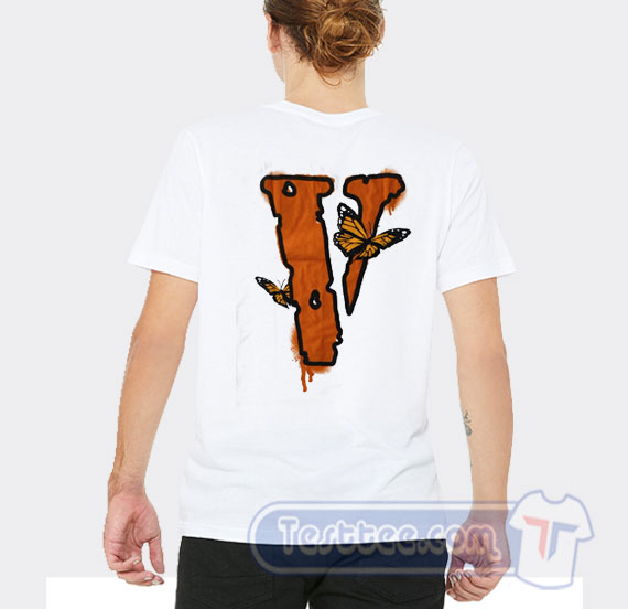 juice wrld vlone butterfly tee