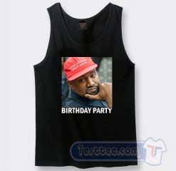 Cheap Kanye West Birthday Party Tank Top