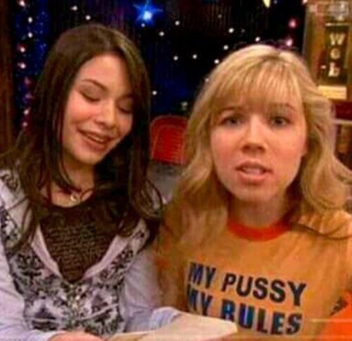 My Pussy My Rules Icarly Nickelodeon Tee