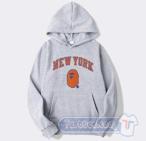 New York Knicks X a Bathing Ape Pete Davidson Hoodie