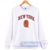 New York Knicks X a Bathing Ape Pete Davidson Sweatshirt