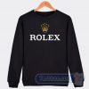 Cheap Rolex Logo Sweatshirt
