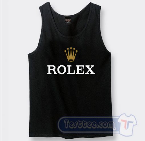 Cheap Rolex Logo Tank Top