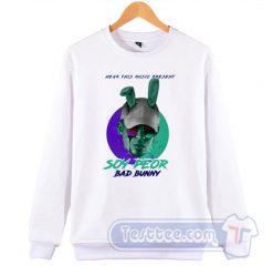Bad Bunny Soy Peor Album Sweatshirt