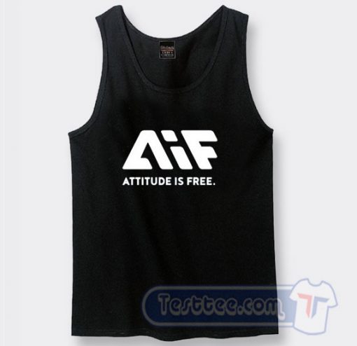 AIF Attitude is Free Tank Top