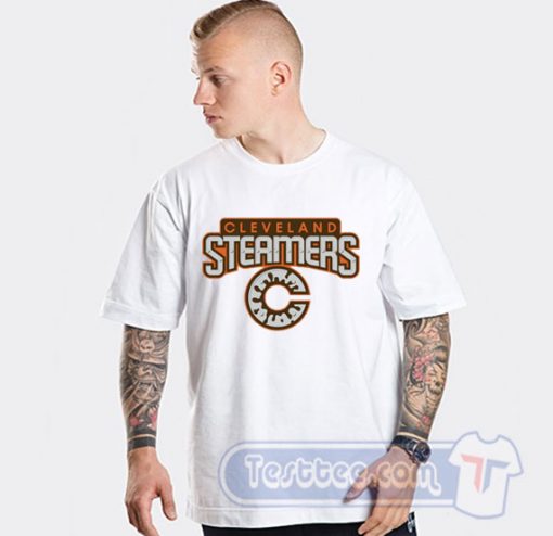 Cheap Cleveland Steamers Logo Tees
