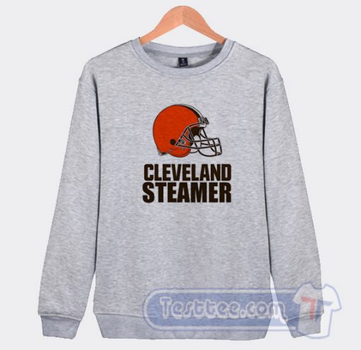Cheap Home Of Cleveland Steamers Brown Sweatshirt