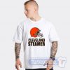 Cheap Home Of Cleveland Steamers Brown Tees