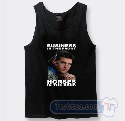 Vintage Billy Ray Cyrus Business In The Front Tank Top