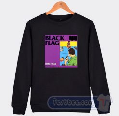 Black Flag Family Man Vintage Album Sweatshirt