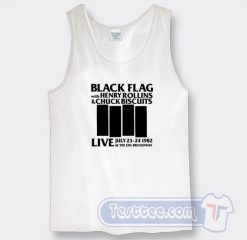 Black Flag Vintage Live at The On Broadway 1982 Tank Top