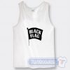 Cheap Miley Cyrus Tank Top Black Flag Logo