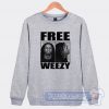 Cheap Free Weezy Lil Vayne Mugshot Sweatshirt