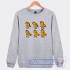 Cheap Vintage The Evolution of Garfield Sweatshirt