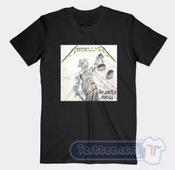 Cheap Vintage Metallica And Justice For All Tees