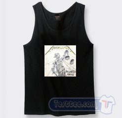 Cheap Vintage Metallica And Justice For All Tank Top