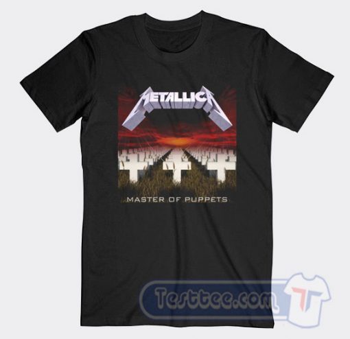 Cheap Vintage Metallica Master of Puppets Tees