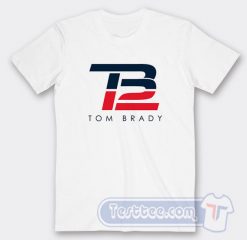 Cheap TB12 Tom Brady Logo Tees
