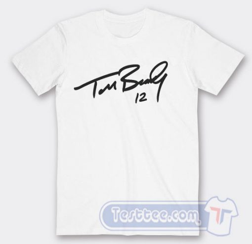 Cheap TB12 Tom Brady Signature Tees