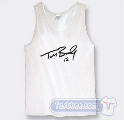 Cheap TB12 Tom Brady Signature Tank Top